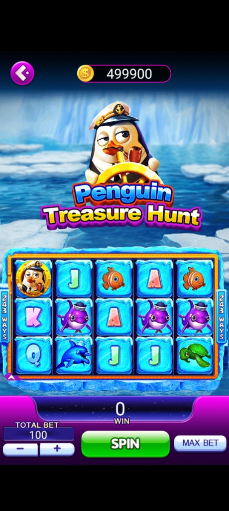Penguin Treasure Hunt slot